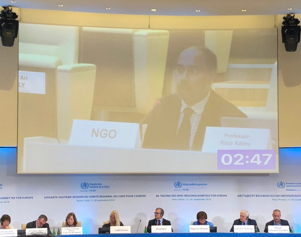 WHO EURO RC68: Oral statement of Knowledge Ecology International on the ...